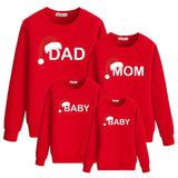 dad mom baby christmas clothing for family hoody matching outfits clothes mother daughter father son look mommy and me dress set - Fashion Hunter