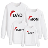 dad mom baby christmas clothing for family hoody matching outfits clothes mother daughter father son look mommy and me dress set - Fashion Hunter