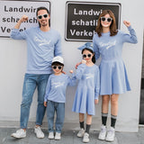 Family Matching Sweatshirt New Autumn Winter Mom and Me Matching Dress Dad Son Causal Sweatshirts Couples Matching Clothes - Fashion Hunter