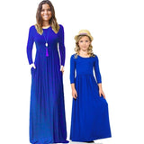 mother daughter dresses for family matching clothes mommy and me outfits look mum girl dress mom mama baby clothing christmas - Fashion Hunter