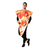 Eraspooky 2019 Funny Food Pizza Cosplay Carnival Party Costume For Adult Women Kids Couple Halloween Family Fancy Dress - Fashion Hunter