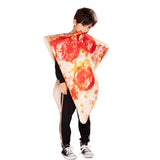 Eraspooky 2019 Funny Food Pizza Cosplay Carnival Party Costume For Adult Women Kids Couple Halloween Family Fancy Dress - Fashion Hunter