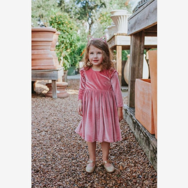 Autumn Winter Mother Daughter Velvet Dress Family Matching Outfits Mom Fashion Hunter Autumn Winter Mother Daughter Velvet Dress Family Matching Outfits Mom Fashion Hunter