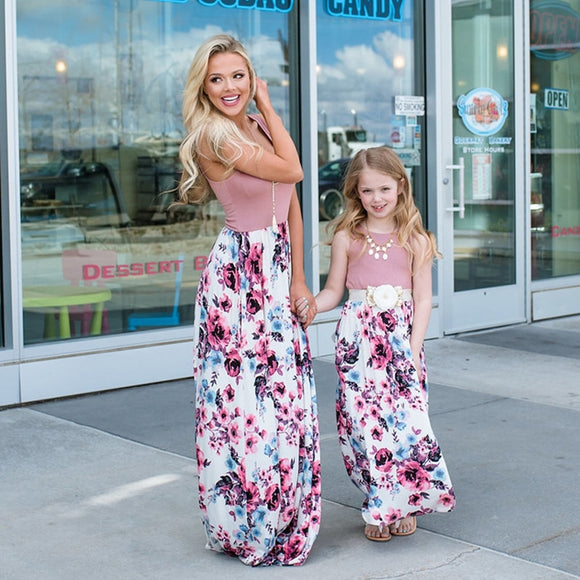 Shop Family Matching Mother Daughter Floral Dresses 2020 | Fashion Hunter - Fashion Hunter