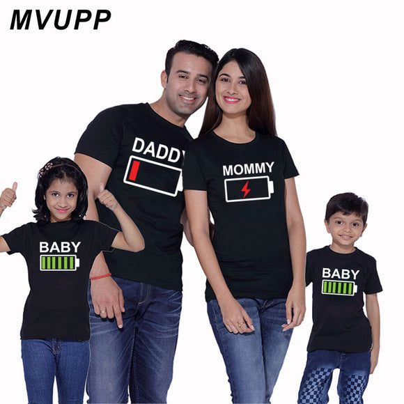 family matching clothes look father mother son daughter outfits clothing tshirt mom mum mommy daddy and me baby boy girl dresses - Fashion Hunter